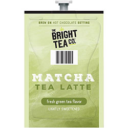 Flavia™ Bright Tea Co. Matcha Latte Freshpack, Matcha Tea Latte, 0.53 oz Pouch, 72/Carton