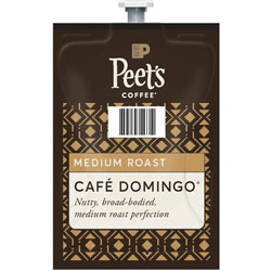 Flavia™ Peet's Coffee Cafe Domingo Freshpack, Cafe Domingo, 0.35 oz Pouch, 76/Carton