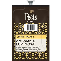 Flavia™ Portion Pack Peet's Colombia Luminosa Coffee - Compatible with Flavia - 76 / Carton