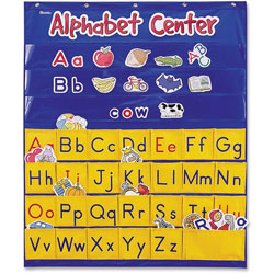 Learning Resources Alphabet Center Pocket Chart, 28 in x 34 in, Multi