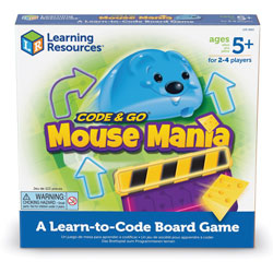 Learning Resources Board Game, Mouse Mania, 10 inWx10 inLx1-7/10 inH