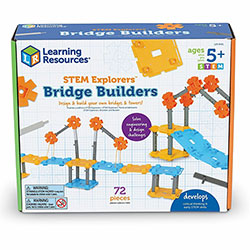 Learning Resources STEM Explorers Bridge Builders, Theme/Subject: Learning, Skill Learning: STEM, Bridge, Construction, Building, Engineering & Construction, 5-7 Year, Multi