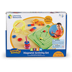 Learning Resources STEM Magnets Activity Set - Theme/Subject: Fun - Skill Learning: STEM, Exploration - 5-9 Year