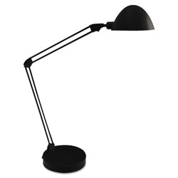 Ledu LED Desk and Task Lamp, 5W, 5.5 inw x 13.38 ind x 21.25 inh, Black