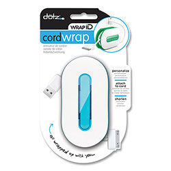 Lee WrapID, Holds up to 6 ft of Cord, Blue