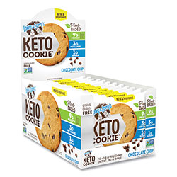 Lenny & Larry's® Keto Chocolate Chip Cookie, Chocolate Chip, 1.6 oz Packet, 12/Pack