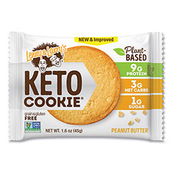 Lenny & Larry's® Keto Peanut Butter Cookie, 1.6 oz Packet, 12/Pack