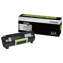 Lexmark 60F0H0G Unison High-Yield Toner, 10000 Page-Yield, Black