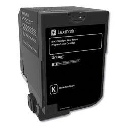 Lexmark 74C10K0 (CS720/CS725/CX725) Return Program Toner, Black