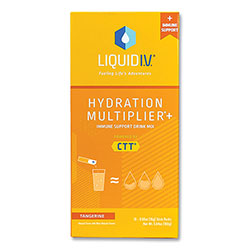 LIQUID I.V.® Immune Support, Tangerine, 0.56 oz Packet, 10/Pack