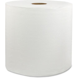 Livi Universal Roll Towel, 1-Ply, 6RL/CT, White