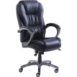 Lorell Chair, Massager, 25-3/4 inWx30-1/4 inLx48 inH, Black