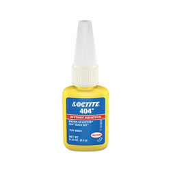 Loctite 404™ Instant Adhesive, 0.333 oz Bottle, Clear
