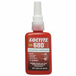 Loctite 680™ Retaining Compound, 50 mL Bottle, Green, 4,000 psi