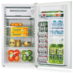 Lorell Compact Refrigerator, 3.3L, 20-1/2 in x 18-3/10 in x 34-3/10 in, WLBB