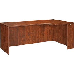 Lorell Credenza, Rect, Rgt, Ext, 35-2/5 in x 35-2/5 in x 29-1/2 in, Cherry