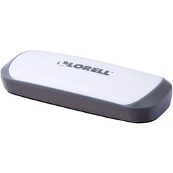 Lorell Dry Erase Magnetic Eraser, Red/White
