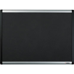 Lorell Mesh Bulletin Board w/ Hardware, 3'' x 4'', Black