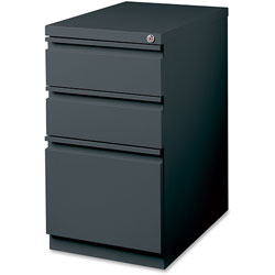 Lorell Mobile Pedestal File, BBF, Letter, 15 in x 19-22/25 in x 27-3/4 in, CCL