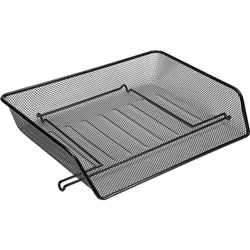 Lorell Side Load Letter Tray, Black