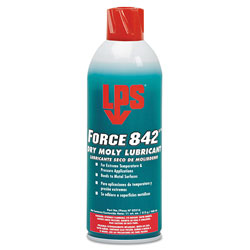 LPS Force 842° Dry Moly Lubricants, 16 oz Aerosol Can