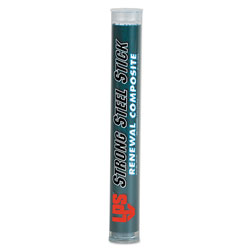 LPS Strong Steel Stick Renewal Composite, 4 oz, Stick, Black/Gray