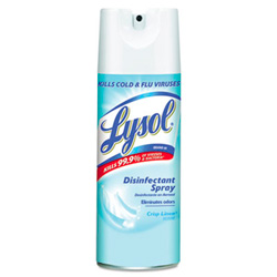 Lysol Disinfectant Spray, Crisp Linen, 12 OZ