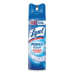 Lysol Power Foam Bathroom Cleaner, 24oz Aerosol