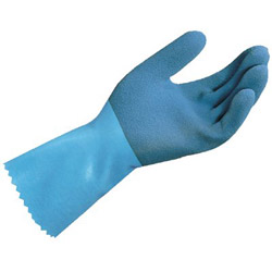 Mapa Professional Blue-Grip LL-301 Glove, Large, Blue