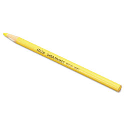 Markal China Markers, Paper-wrapped Tip, Yellow