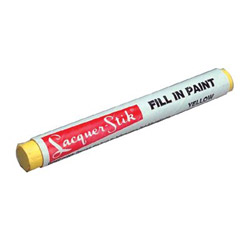 Markal Lacquer-Stik Fill-In Paint Markers, Black, 3/8 in, Round
