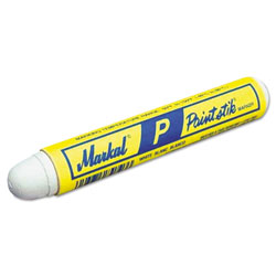 Markal P Paintstik® Solid Paint Crayon, 11/16 in dia X 4-3/4 in L, White