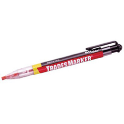 Markal Trades Marker® All Purpose Marker, Orange; White; Yellow; Black; Red,