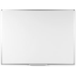 MasterVision™ Dry-Erase Board, Magnetic, 24 inWx36 inLx1/2 inH, Am Frame