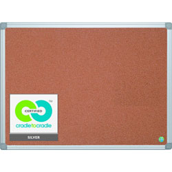 MasterVision™ Earth Cork Board, 36 x 48, Aluminum Frame