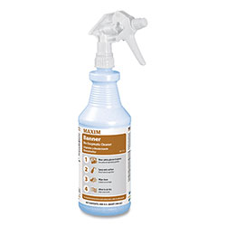 Maxim Banner Bio-Enzymatic Cleaner, Fresh Scent, 32 oz Bottle, 12/Carton