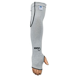 MCR Safety Dyneema® Sleeves with Thumbhole, 10 Gauge Dyneema, 18 in Long, Gray,