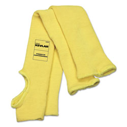MCR Safety Economy Series DuPont Kevlar Fiber Sleeves, One Size Fits All, Yellow, 1 Pair