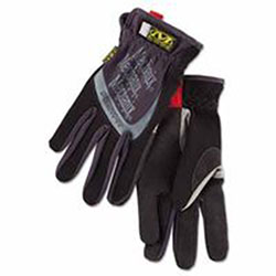 Mechanix Wear FastFit® Glove, Spandex, Synthetic Leather, TrekDry®, Tricot, Medium, Black