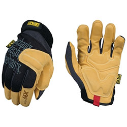 Mechanix Wear Material4X® Padded Palm Glove, Black/Tan, Medium