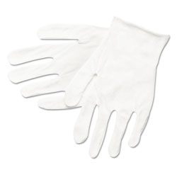 Memphis Glove Lisle Cotton Inspector Gloves, 100% Cotton, Men's Large