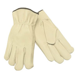 Memphis Glove Pigskin Drivers Gloves, Economy Grain Pigskin, Medium, Unlined