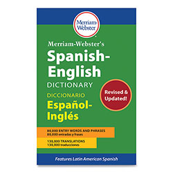 Merriam-Webster Spanish-English Dictionary, Paperback, 928 Pages