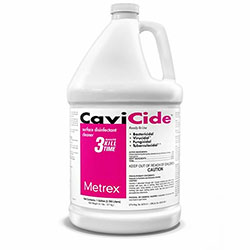 Metrex Cavicide Disinfectant Cleaner, Ready-To-Use, 128 fl oz (4 quart), 4/Carton