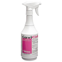Metrex Cavicide Disinfectant/Cleaner, 24 oz. Spray Bottle