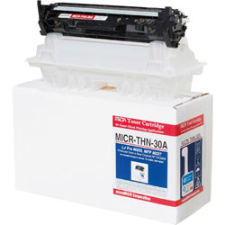 Micromicr MICR Toner Cartridge, Alternative for HP CF230A, Black, Laser, Standard Yield, 1600 Pages, 1 Each