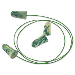 Moldex Camo Plugs® Disposable Earplugs, Foam, Brown/Tan/Green, Corded