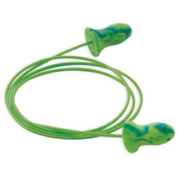 Moldex Meteors™ Disposable Earplugs, Foam, Green, Corded, Small