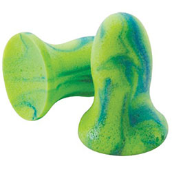 Moldex Meteors™ Disposable Earplugs, Foam, Green, Corded