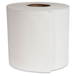 Morcon Paper Morsoft Center-Pull Roll Towels, 7.5 in dia., White, 600 Sheets/Roll, 6 Rolls/Carton